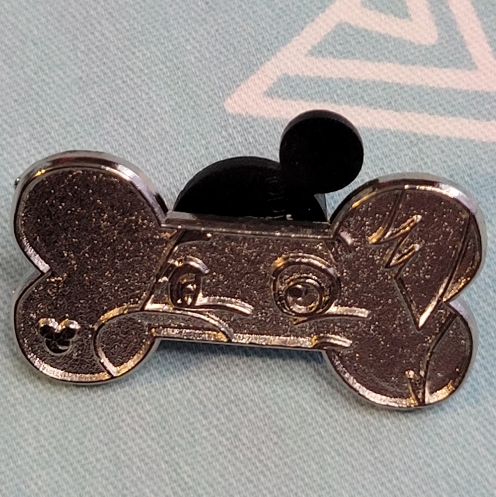 ⭐3 FOR $9, Bolt Dog Bone Hidden Mickey Chaser Disney Trading Pin